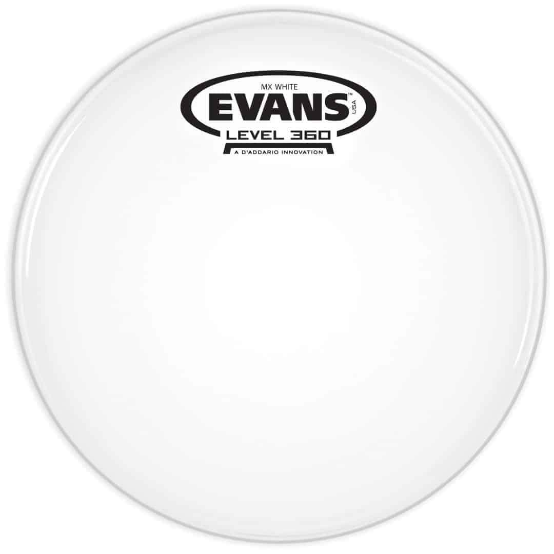 Evans MX White 13" Marching Tenor Drum Head