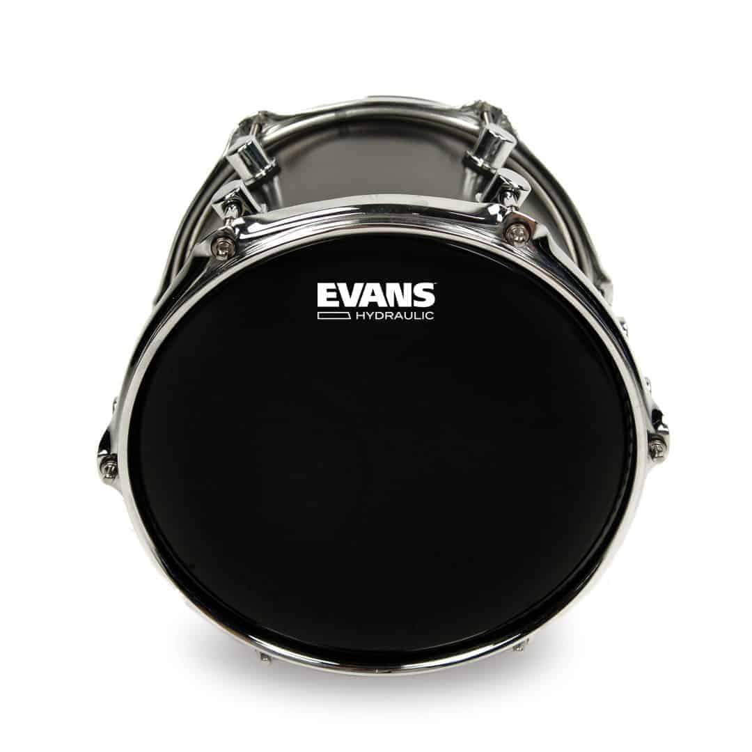 Evans Hydraulic 14" Black Tom Drum Head