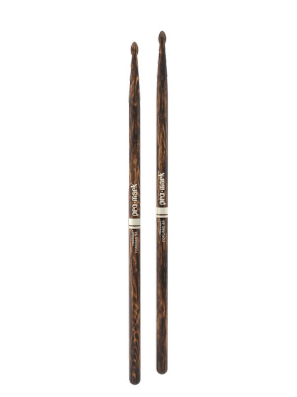 Promark Forward 5A Lacquered FireGrain Drumsticks
