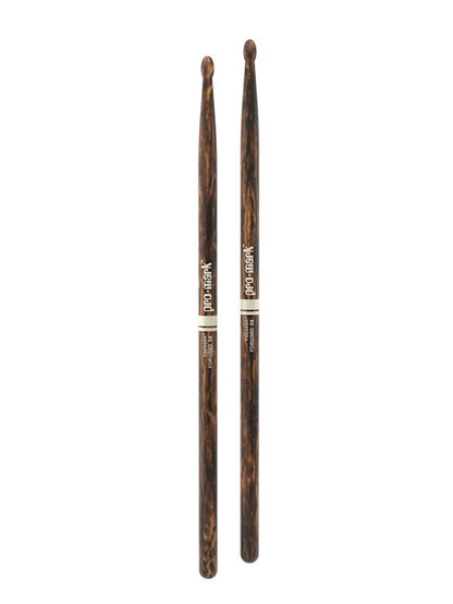 Promark Forward 5B Lacquered FireGrain Drumsticks