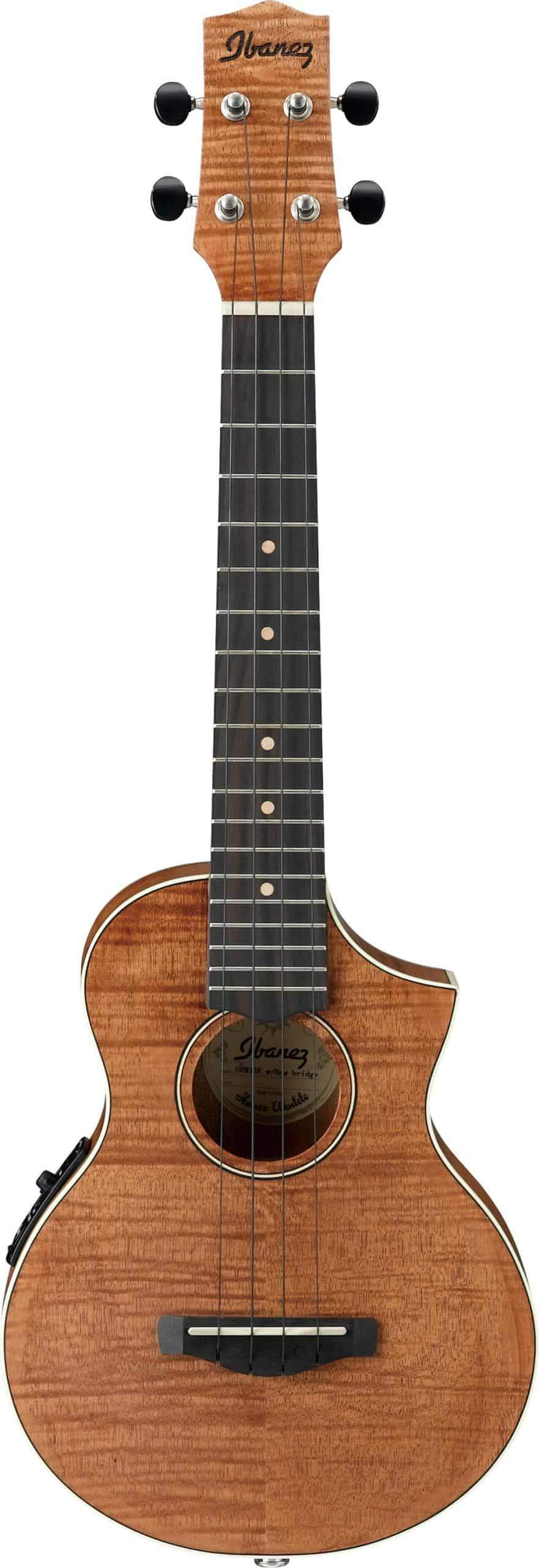 Ibanez UEW15E Concert Ukelele in Open Pore Natural