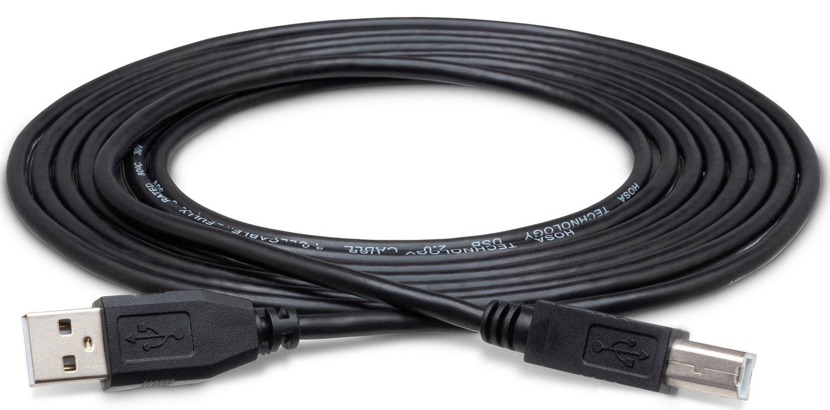 HOSA USB203AB High Speed USB 2.0 Cable 3Ft