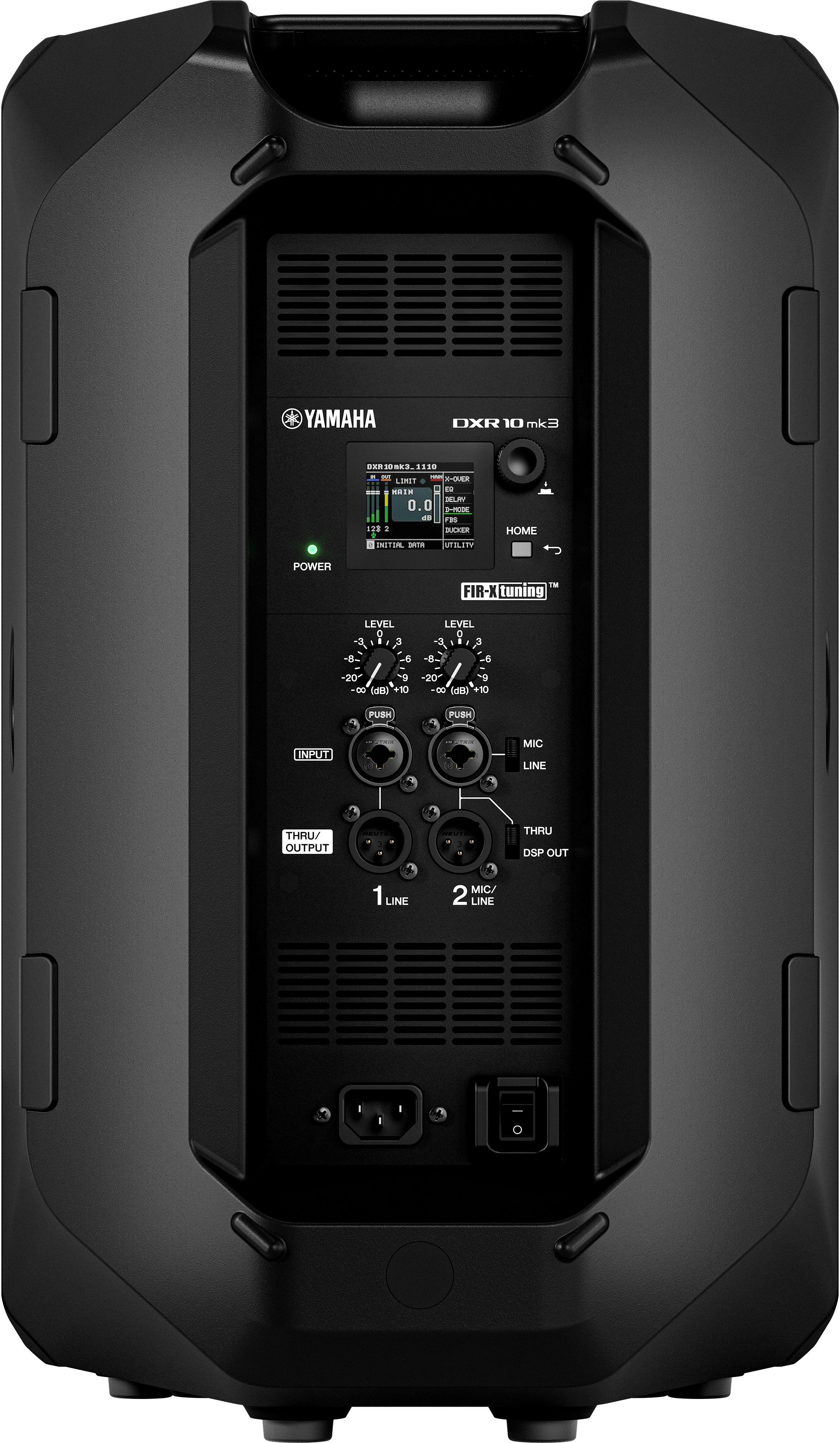 Yamaha DXR10MK3 Powered Loudspeaker in Black