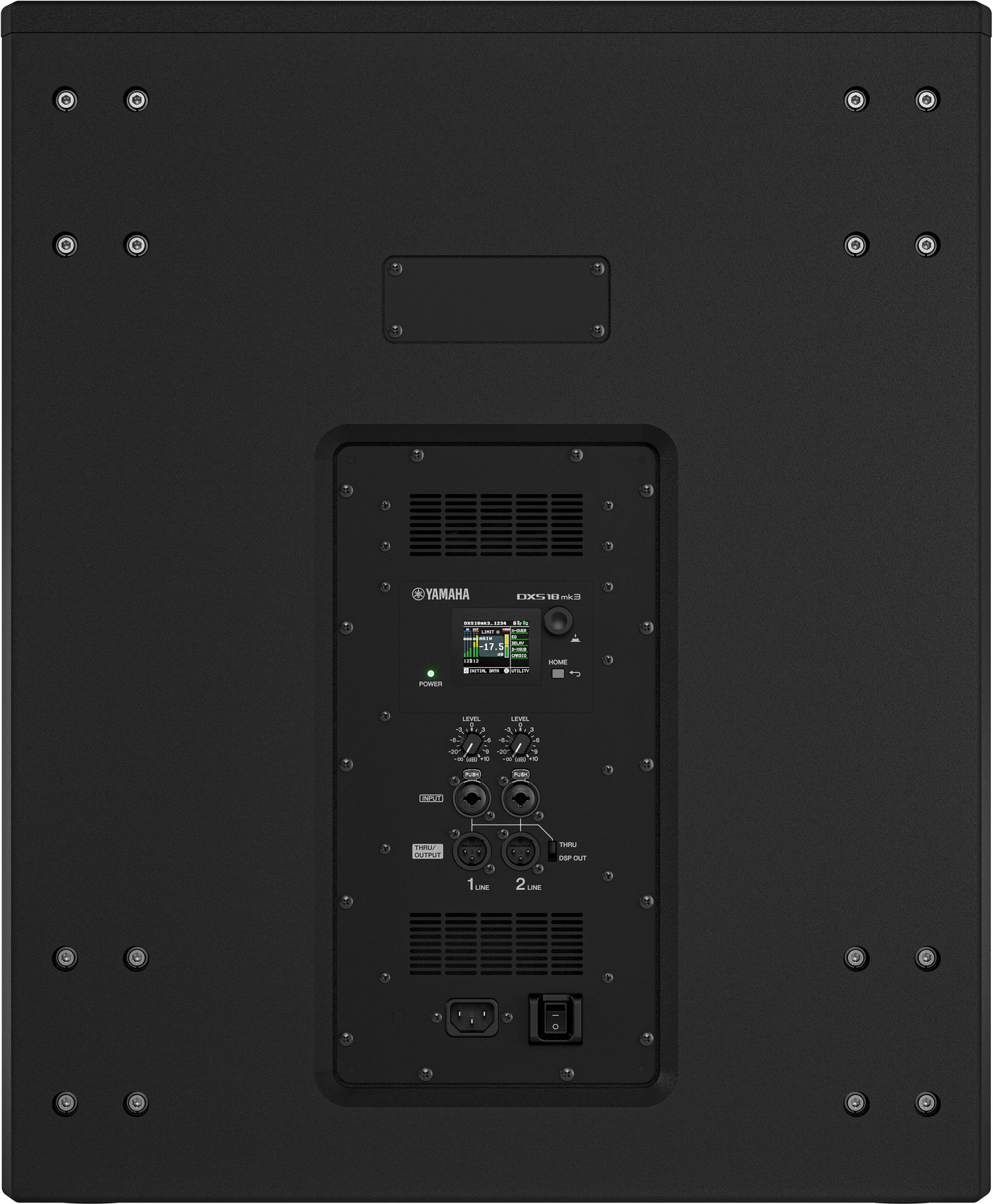 Yamaha DXS18MK3 Powered Subwoofer in Black