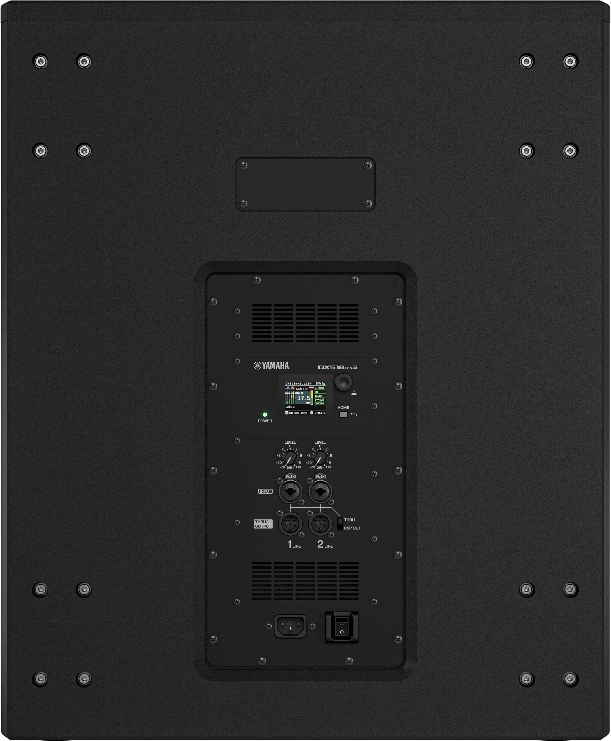 Yamaha DXS18MK3 Powered Subwoofer in Black