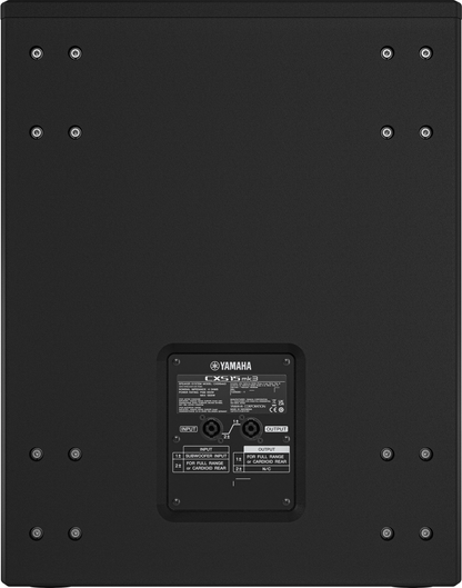 Yamaha CXS15MK3 Passive Subwoofer in Black
