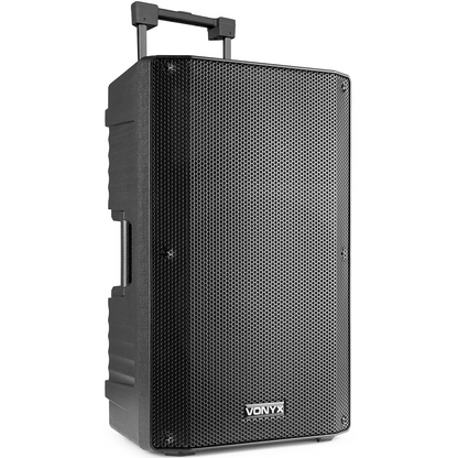 Vonyx VSA500-BP Portable PA Speaker with Wireless Headset and Handheld Mics