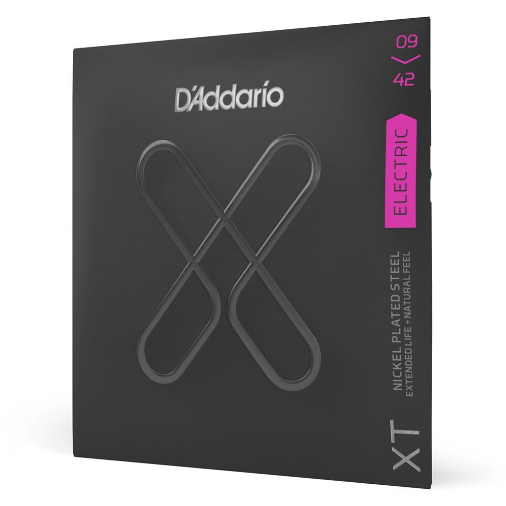 D'Addario XT Nickel Wound Super Light Coated Electric Guitar Strings 9-42 Gauge