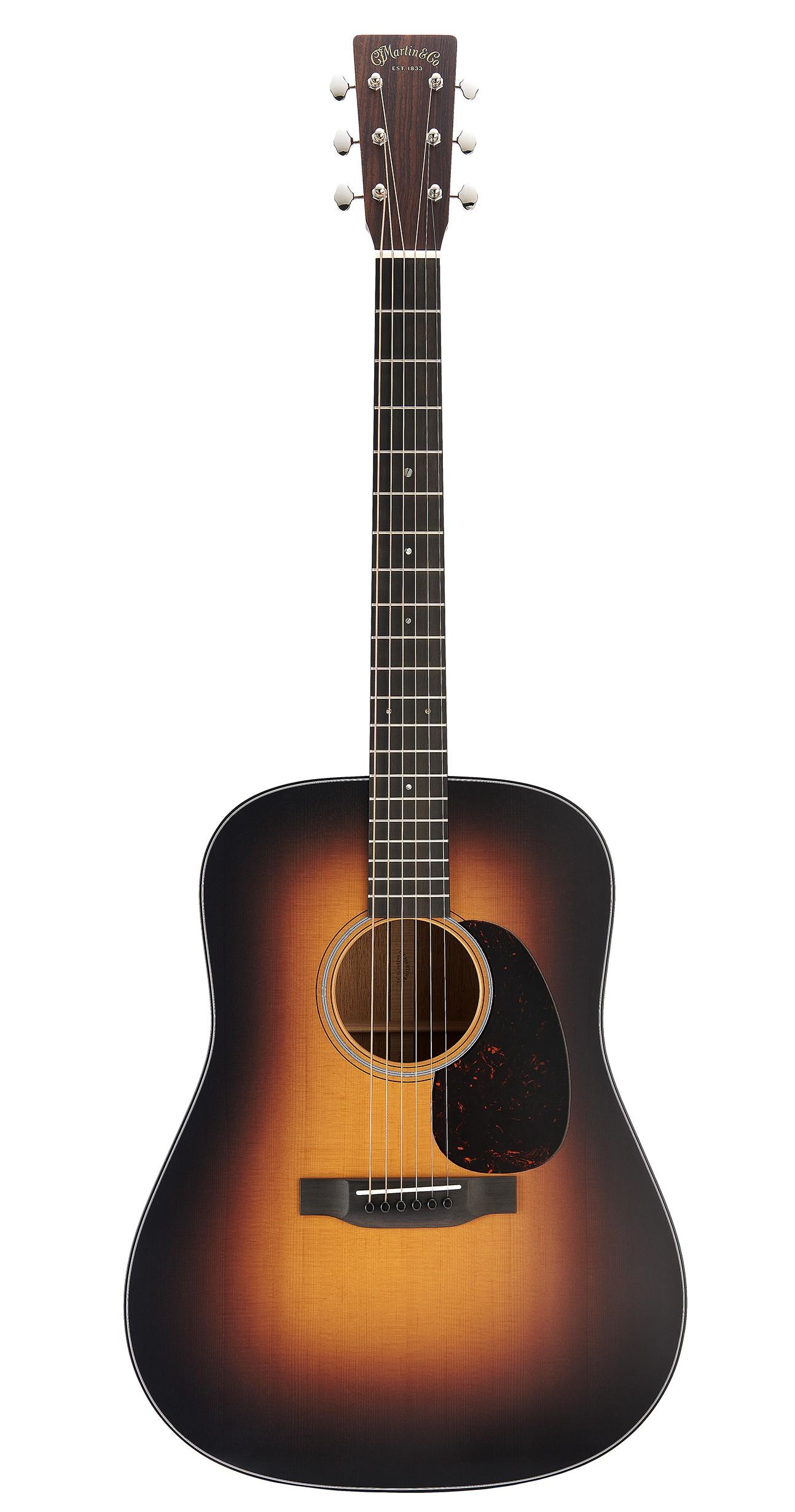 Martin D-18 Satin 1935 Sunburst Standard Series Dreadnought Acoustic Guitar