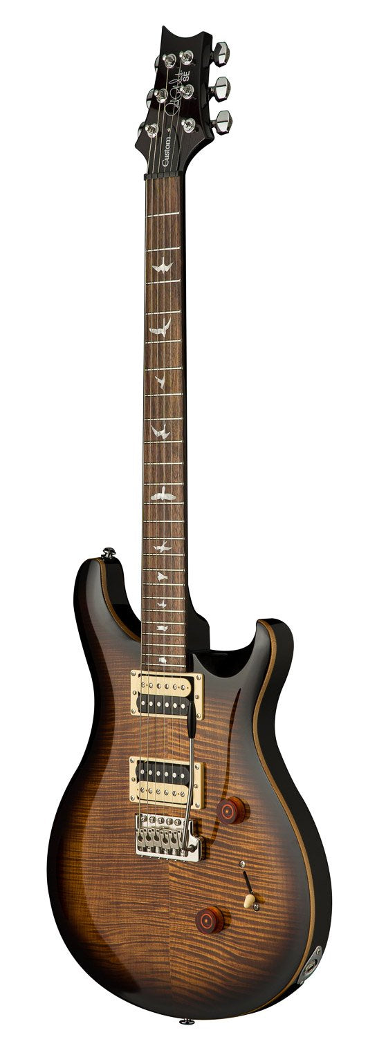 PRS SE Custom 24 in Black Gold Burst