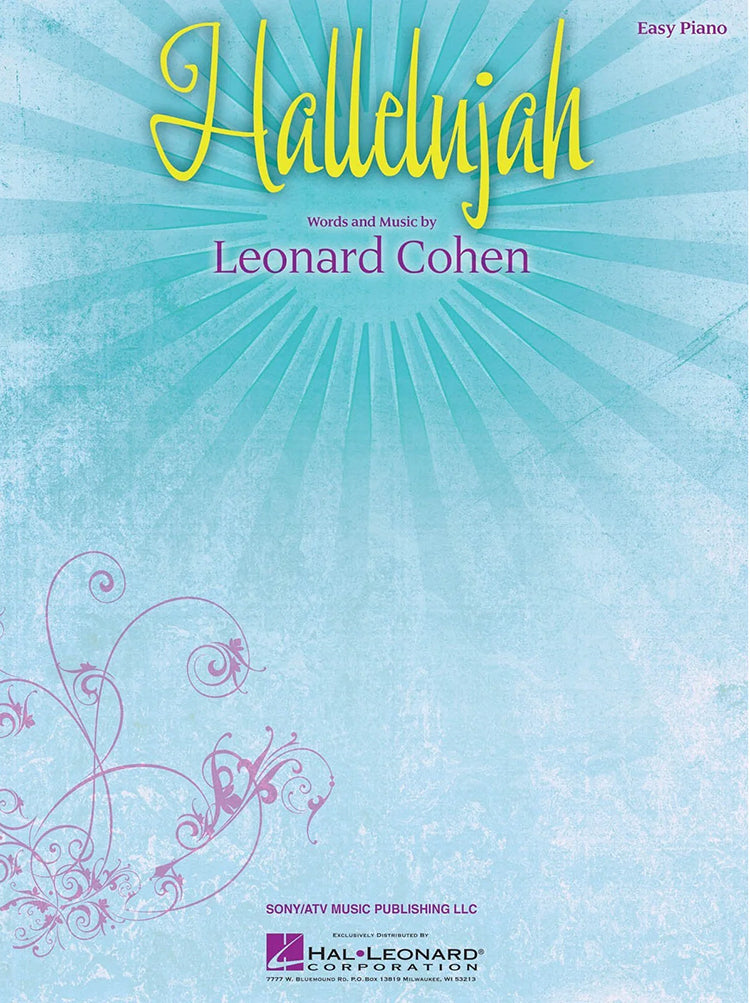 Hallelujah Easy Piano S/S