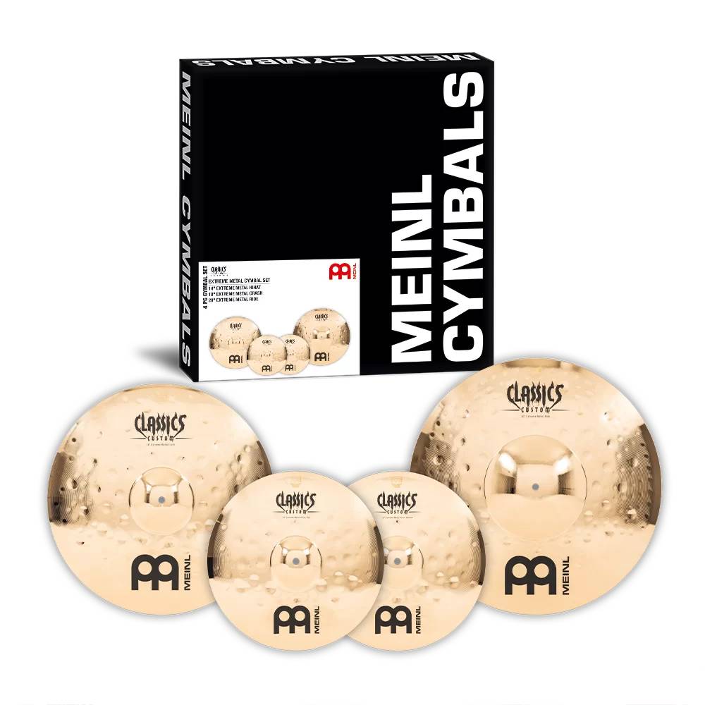 Meinl Cymbals Classics Custom Extrme Metal Cymbal Set