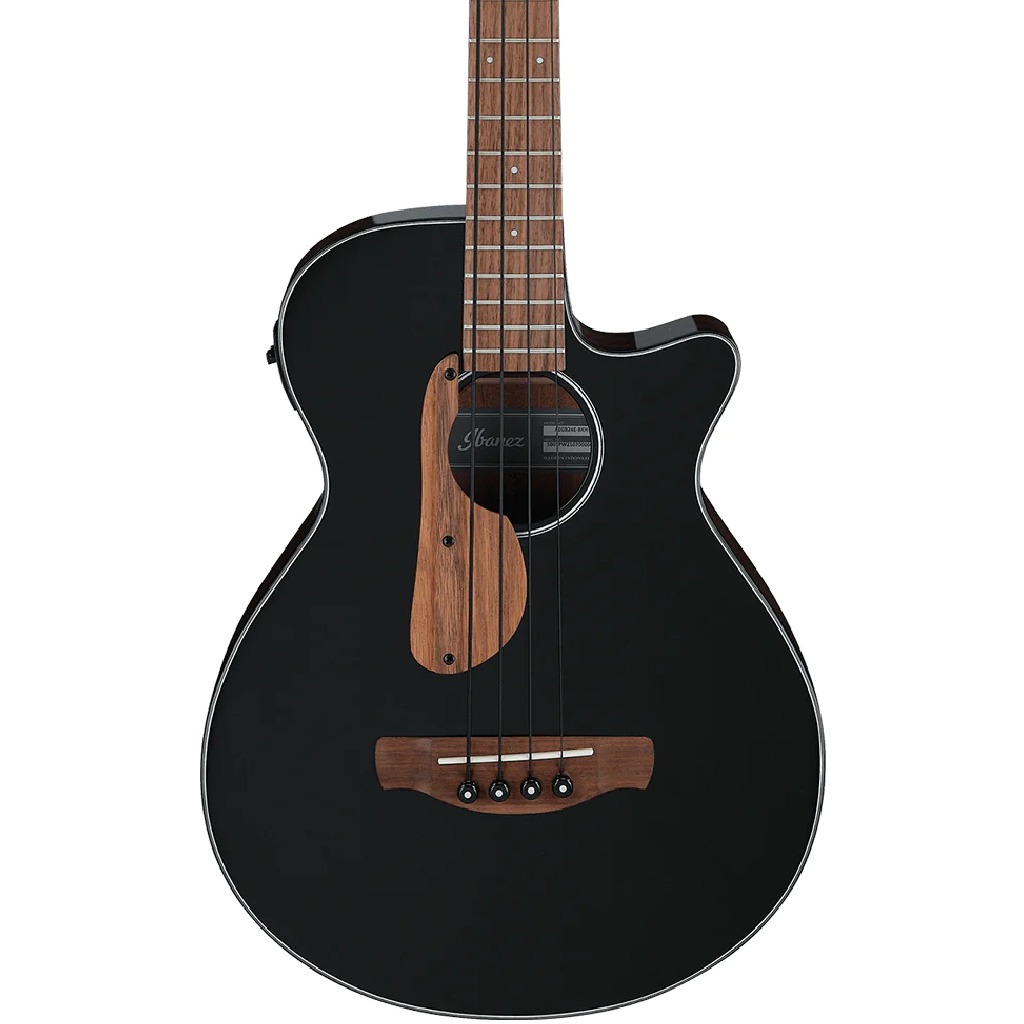 Ibanez AEGB24E Acoustic Bass in Black High Gloss