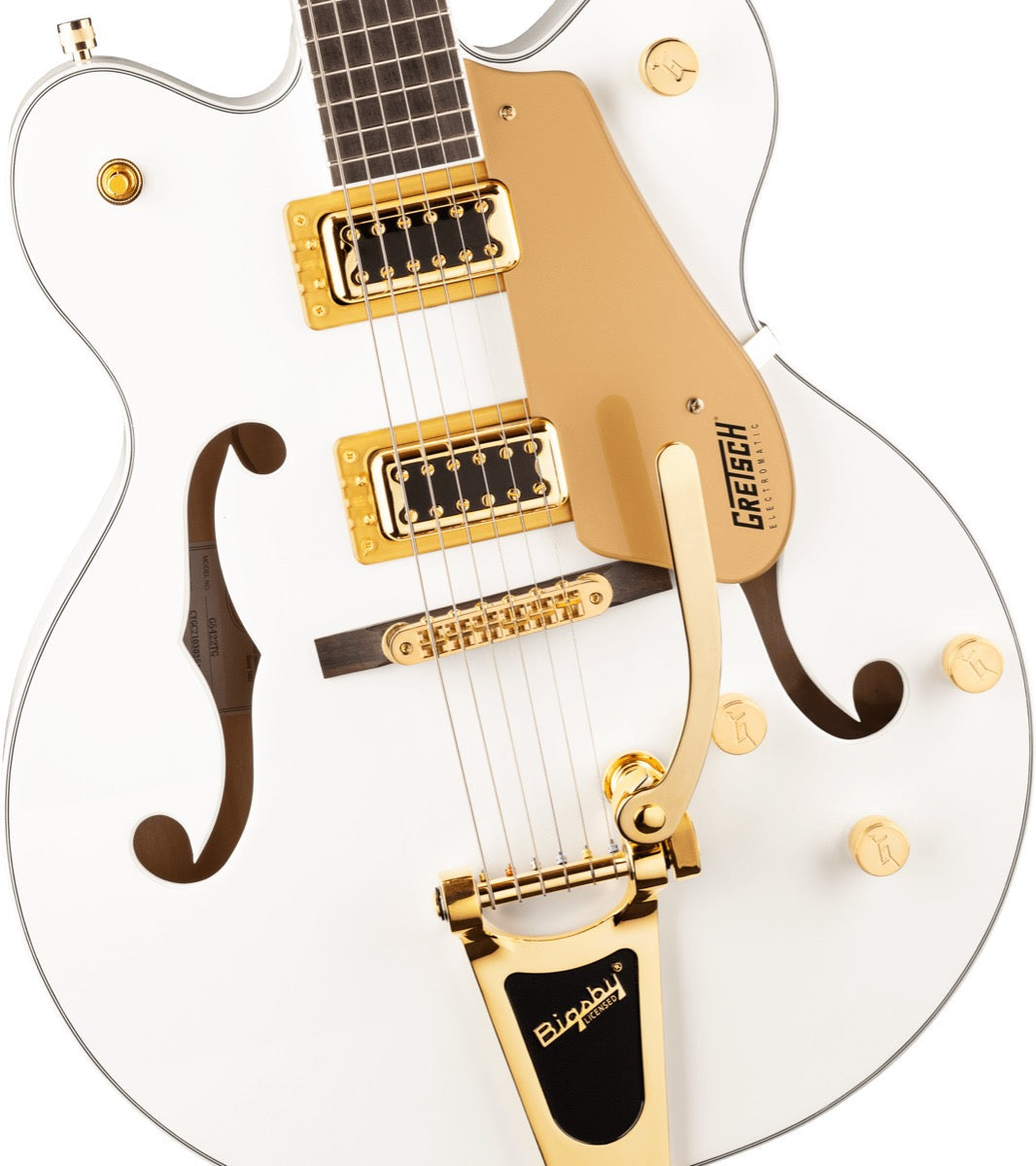 Gretsch G5422TG Electromatic Classic Hollow Body Double Cut with Bigsby in Snowcrest White