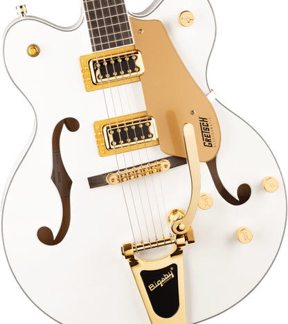 Gretsch G5422TG Electromatic Classic Hollow Body Double Cut with Bigsby in Snowcrest White