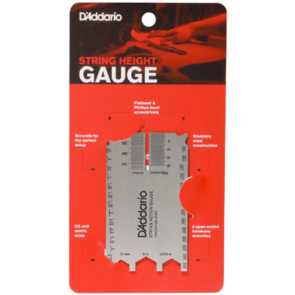 D'Addario Planet Waves String Height Gauge
