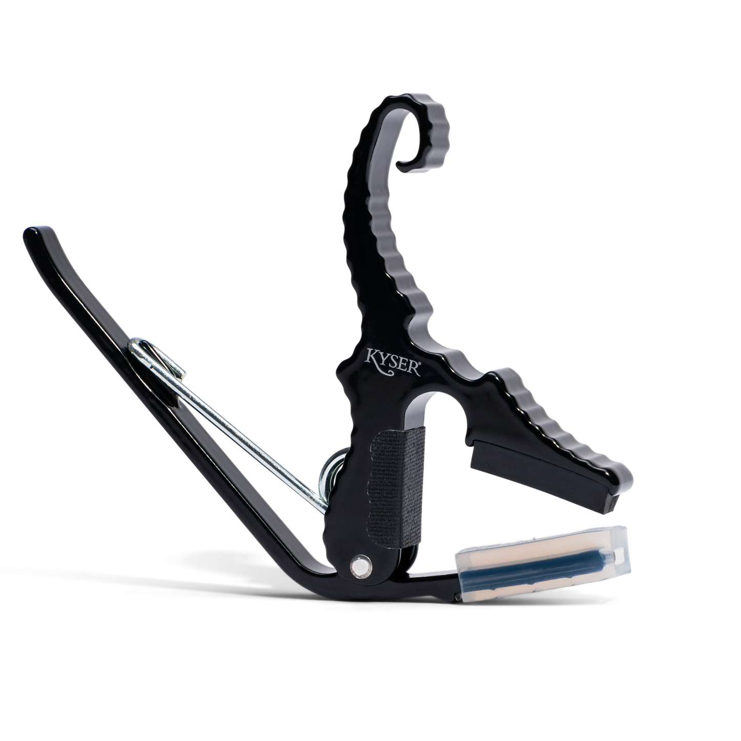Kyser Quick Change Short Cut 3 String Partial Guitar Capo in Black