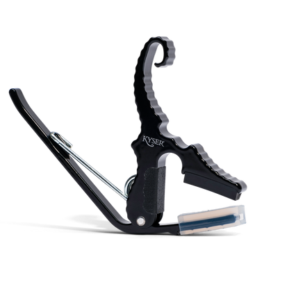 Kyser Quick Change Short Cut 3 String Partial Guitar Capo in Black