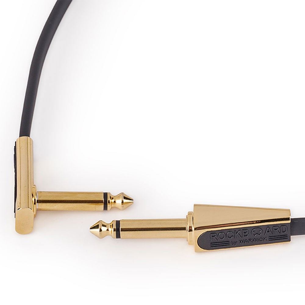 Warwick RockBoard 60cm Gold Flat Looper Switcher Connector Cable