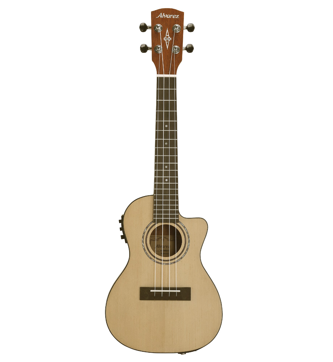 Alvarez Regent 26CCE Concert Uke in Natural Satin