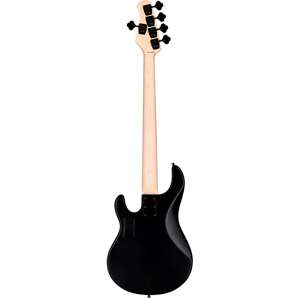 Sterling by Music Man StingRay 5 Ray5 HH 5 String Bass Guitar in Stealth Black