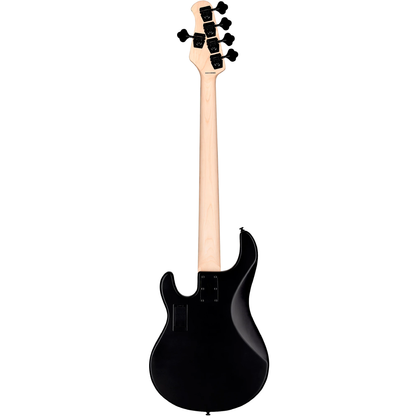 Sterling by Music Man StingRay 5 Ray5 HH 5 String Bass Guitar in Stealth Black
