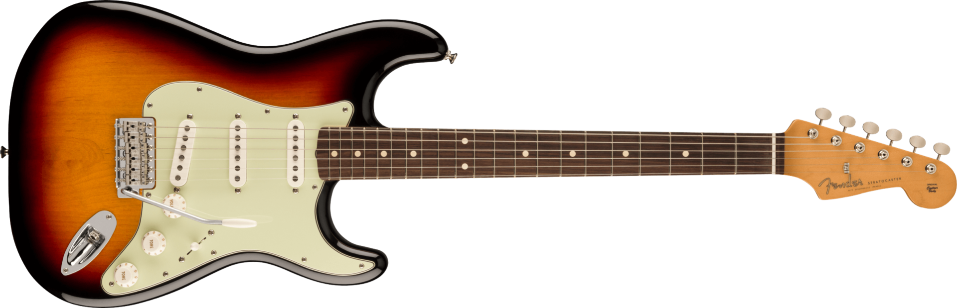 Fender Vintera II '60s Stratocaster, Rosewood Fingerboard in 3-Color Sunburst