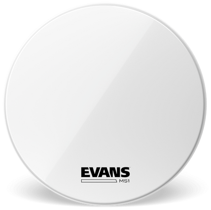 Evans MS1 White Marching 30" Bass Drum Head