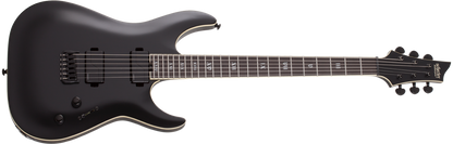 Schecter C-1 SLS Elite Evil Twin in Satin Black