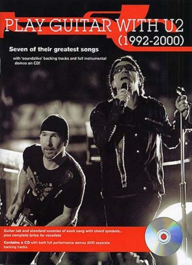 Play Guitar With U2 1992 To 2000 Tab