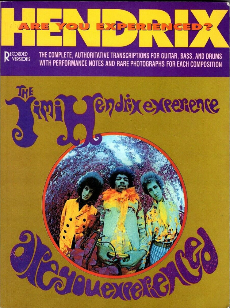 Jimi Hendrix Are You Experienced Recorded Version Guitar Bass Drums Tab