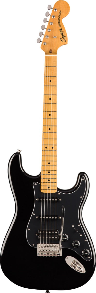 Squier Classic Vibe '70s Stratocaster HSS, Maple Fingerboard in Black