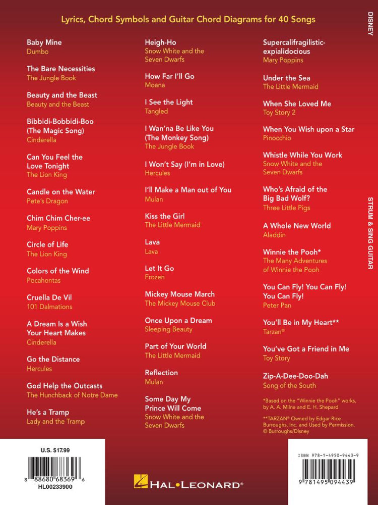 Disney Strum & Sing Guitar