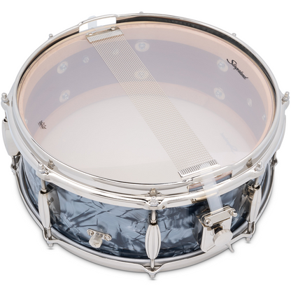 Slingerland Radio King Artist 5.5"x14" 3-Ply Black Diamond Pearl Wrap Snare Drum