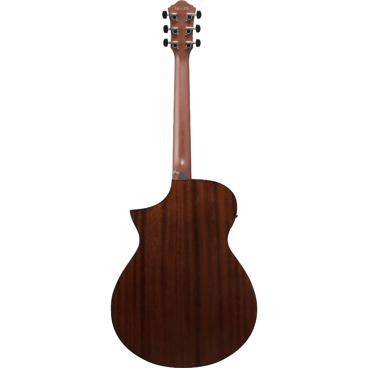 Ibanez AEWC16QA Acoustic Guitar in Transparent Emerald Burst High Gloss top, Natural High Gloss back and sides