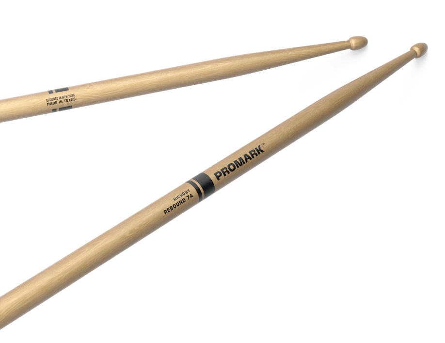 Promark Rebound 7A Lacquered Hickory .535"