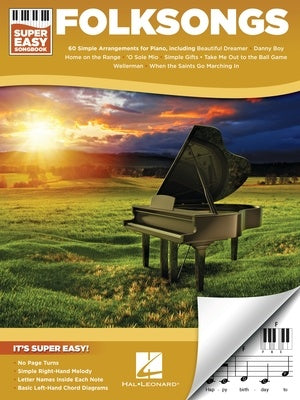 FOLKSONGS SUPER EASY SONGBOOK