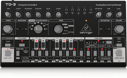 Behringer TD3 BK Analog Bass Line Synthesizer