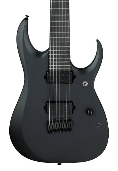 Ibanez RGDRB71 7 String Electric Guitar in Black Flat