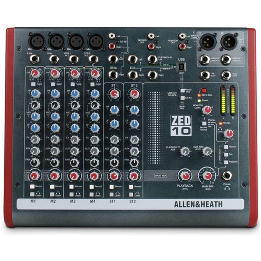 Allen & Heath ZED10 Multipurpose Mixer