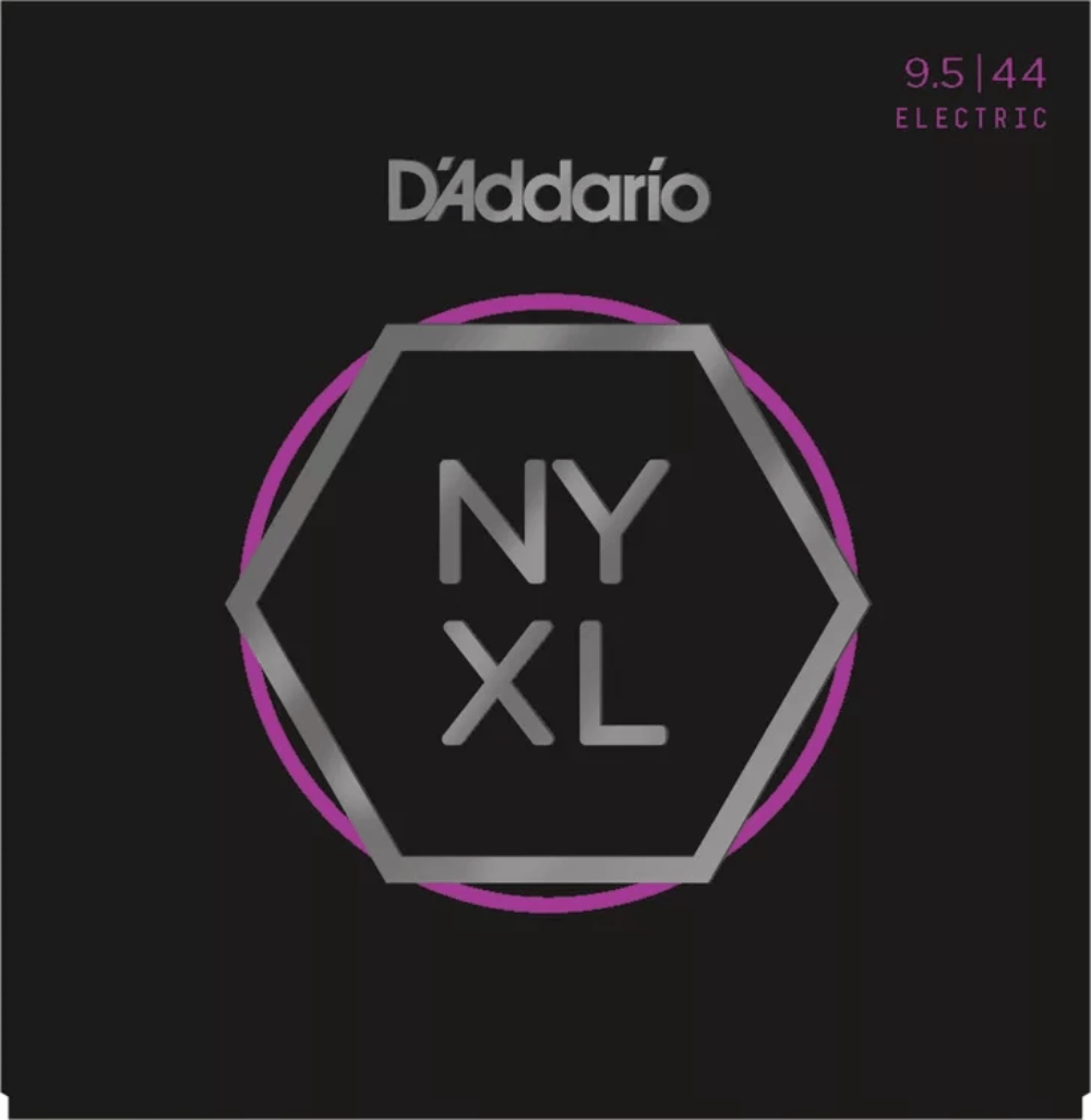 D'Addario NYXL09544 Nickel Wound Electric Guitar Strings Super Light Plus 9.5-44 Gauge