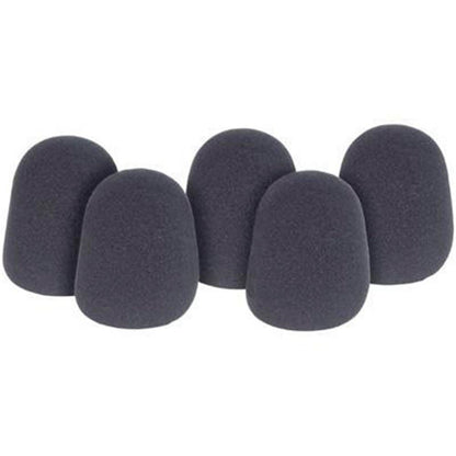 CPK 195B Bag Of 5 Mic Windshields In Black