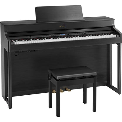 Roland HP702 Digital Piano in Charcoal Black