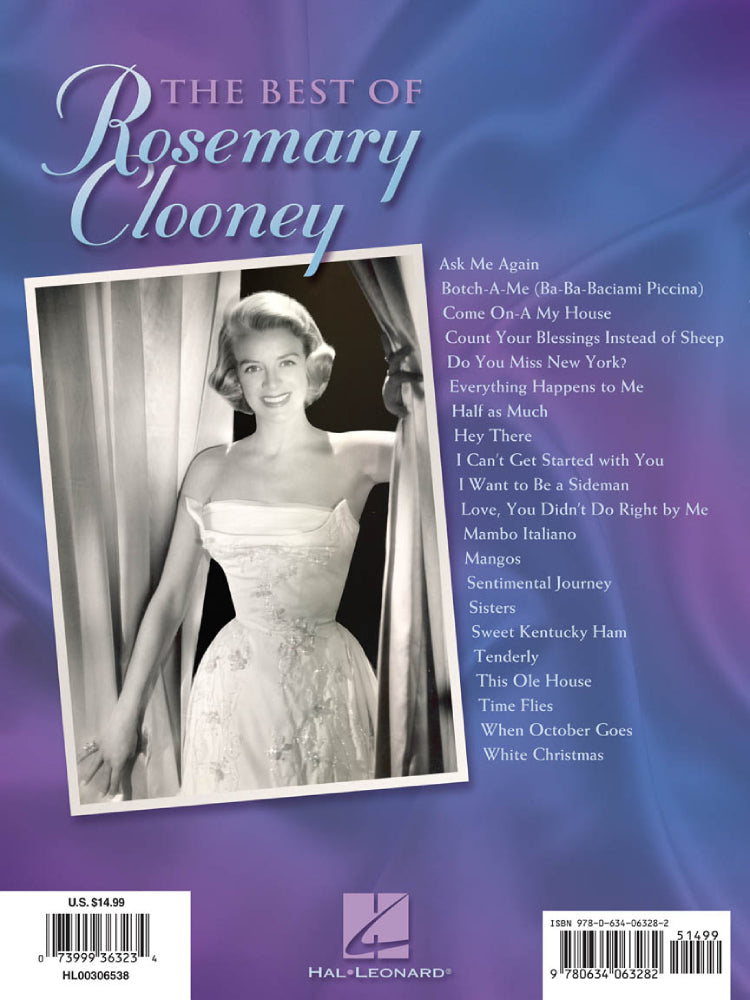 The Best of Rosemary Clooney PVG