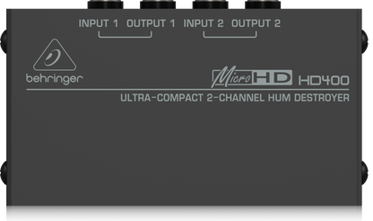 Behringer MicroHD HD400 Hum Destroyer