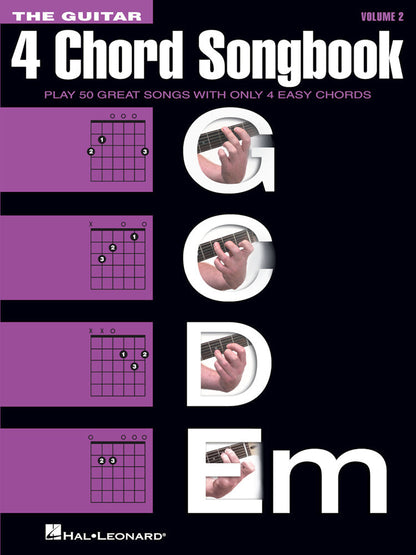 The Guitar 4 Chord Songbook Volume 2 GCDEM