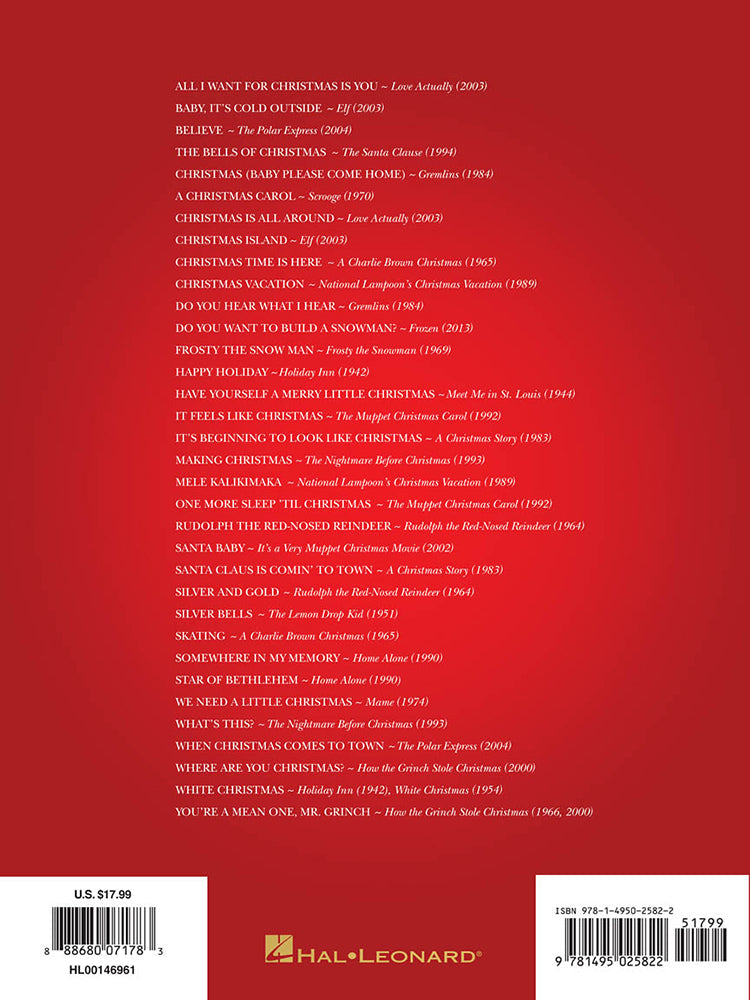 Christmas Movie Songs PVG