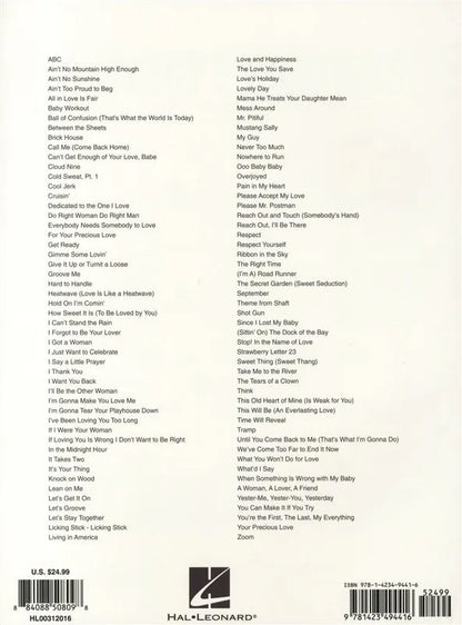 Anthology Of R&B Songs Gold Edition PVG