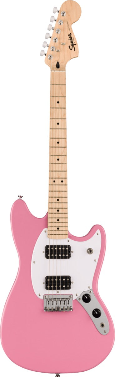 Squier Sonic Mustang HH in Flash Pink