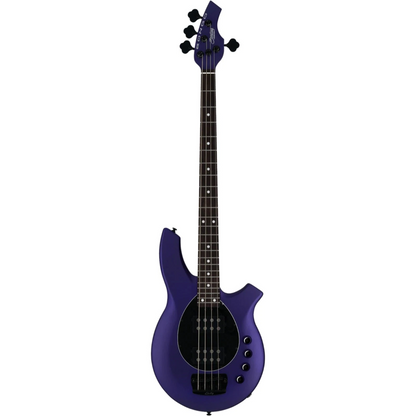 Sterling By Music Man Bongo 4 String Bass Guitar in Firemist Purple